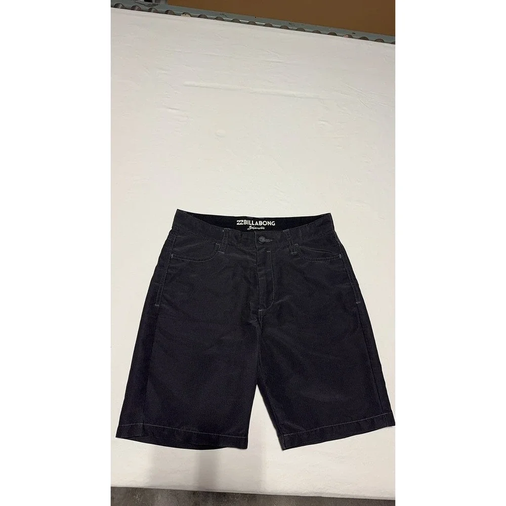 Billabong Submersibles Mens Black Hybrid Shorts Size 27 Casual Summer